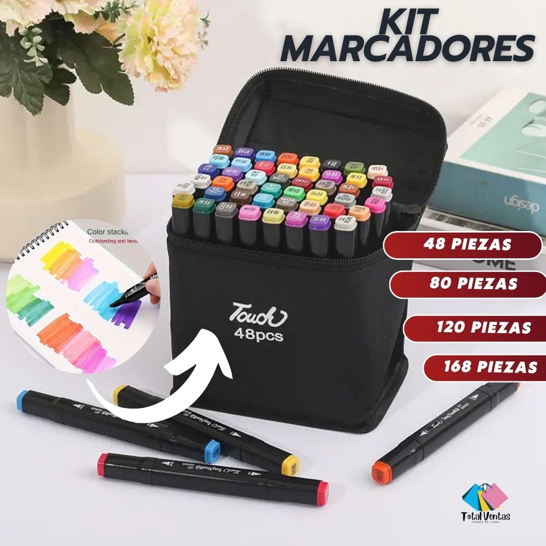 Kit Marcadores Doble Punta™️
