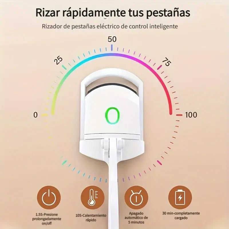 Rizador de pestañas eléctrico